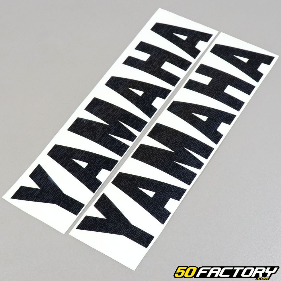 Aufkleber Yamaha schwarz 330x80mm (Satz 2) - Motorrad, Roller